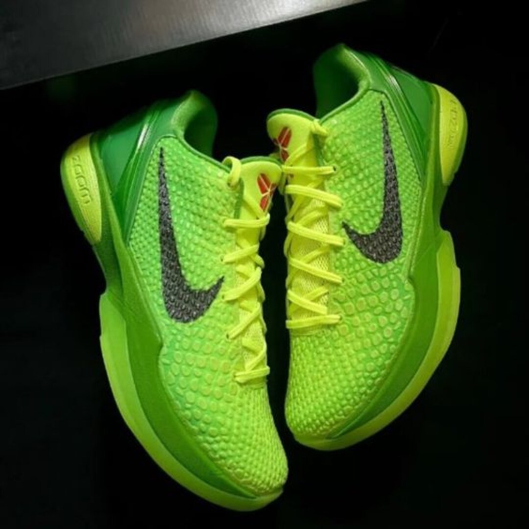 Kobe Protro Grinch Green Apple VoltCrimson Black MakerPlace by Michaels
